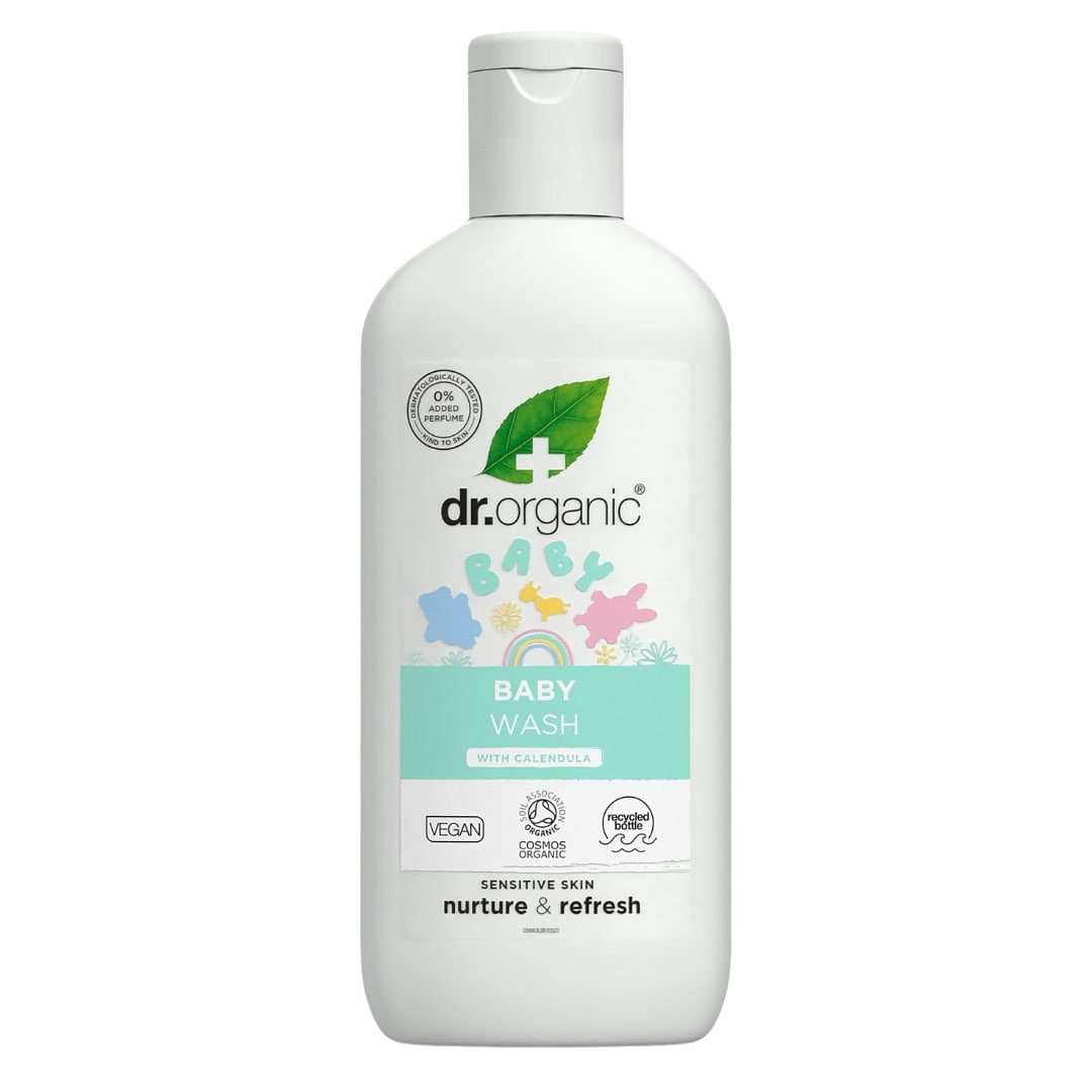 Dr Organic Baby Wash unfragranced 250ml