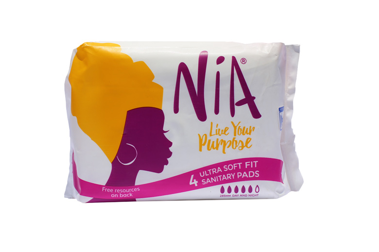 Nia Ultra Soft Fit Sanitary Pads 4's