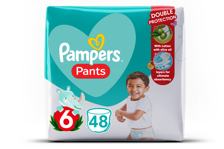 Pampers Pants Junior Size 6 Jumbo 48s