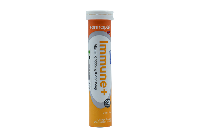 Principle Health Immune + Vit C,Zinc15g Effer 20's