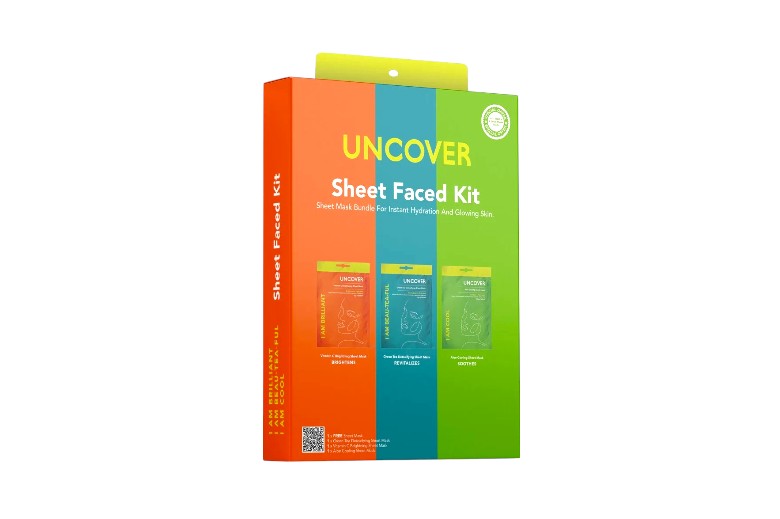 3 Uncover Multipack Aloe Vera/Green Tea/ Vitamin C