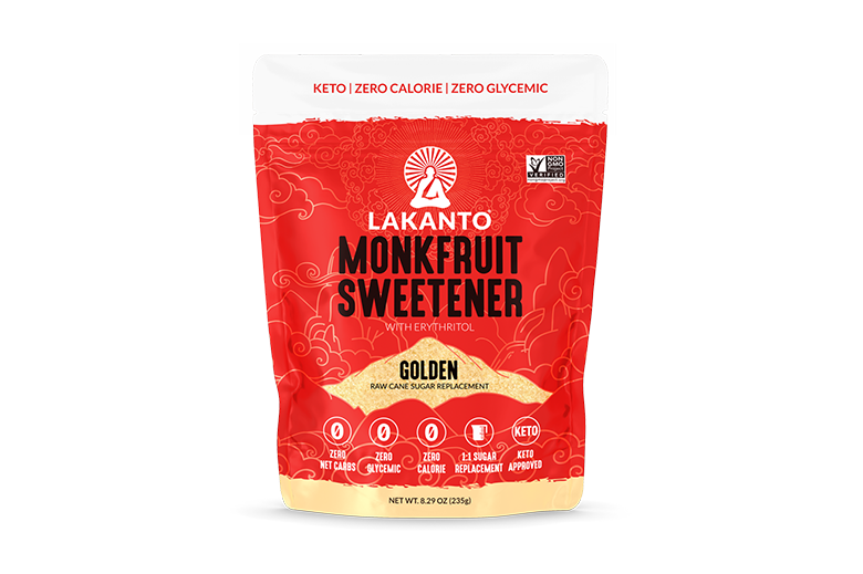 Lakanto  Raw Cane Sugar Replacement - Golden 235gm