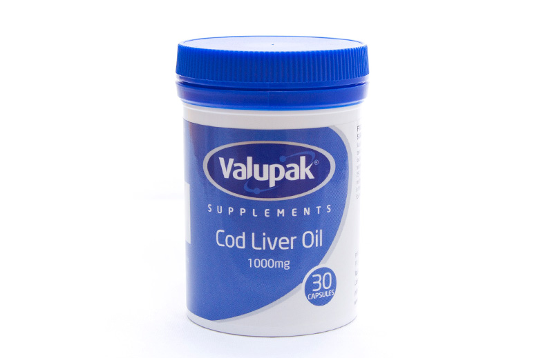 Valupak Cod Liver Oil 1000mg Capsules 30's