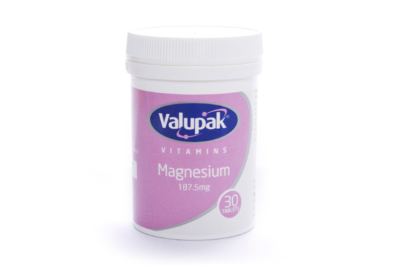 Valupak Magnesium 187.5mg Tablets 30's