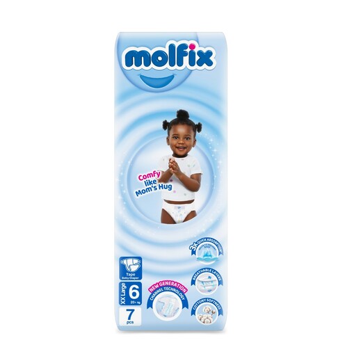 Molfix Pants Size 6 XXL (20+kg) 8's