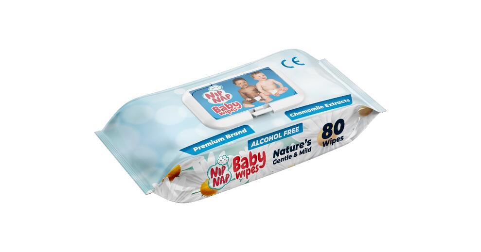 NipNap Baby wipes 80s
