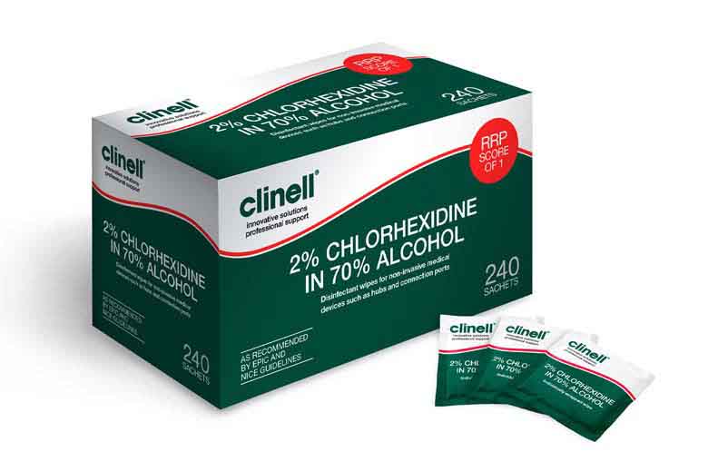 Clinell Medical Device Wipes (Green) 240's
