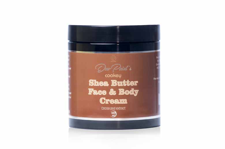 Dewpoint's shea butter cream(cookey) 500gms