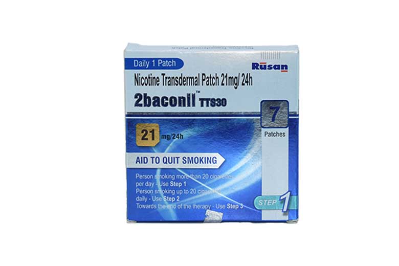 2Baconil Patches 21mg Step 1 7's