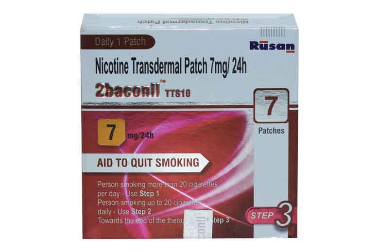 2baconil Patches 7mg Step 3 7's