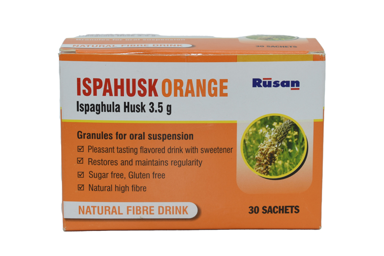 Ispahusk Orange Sachets 30's