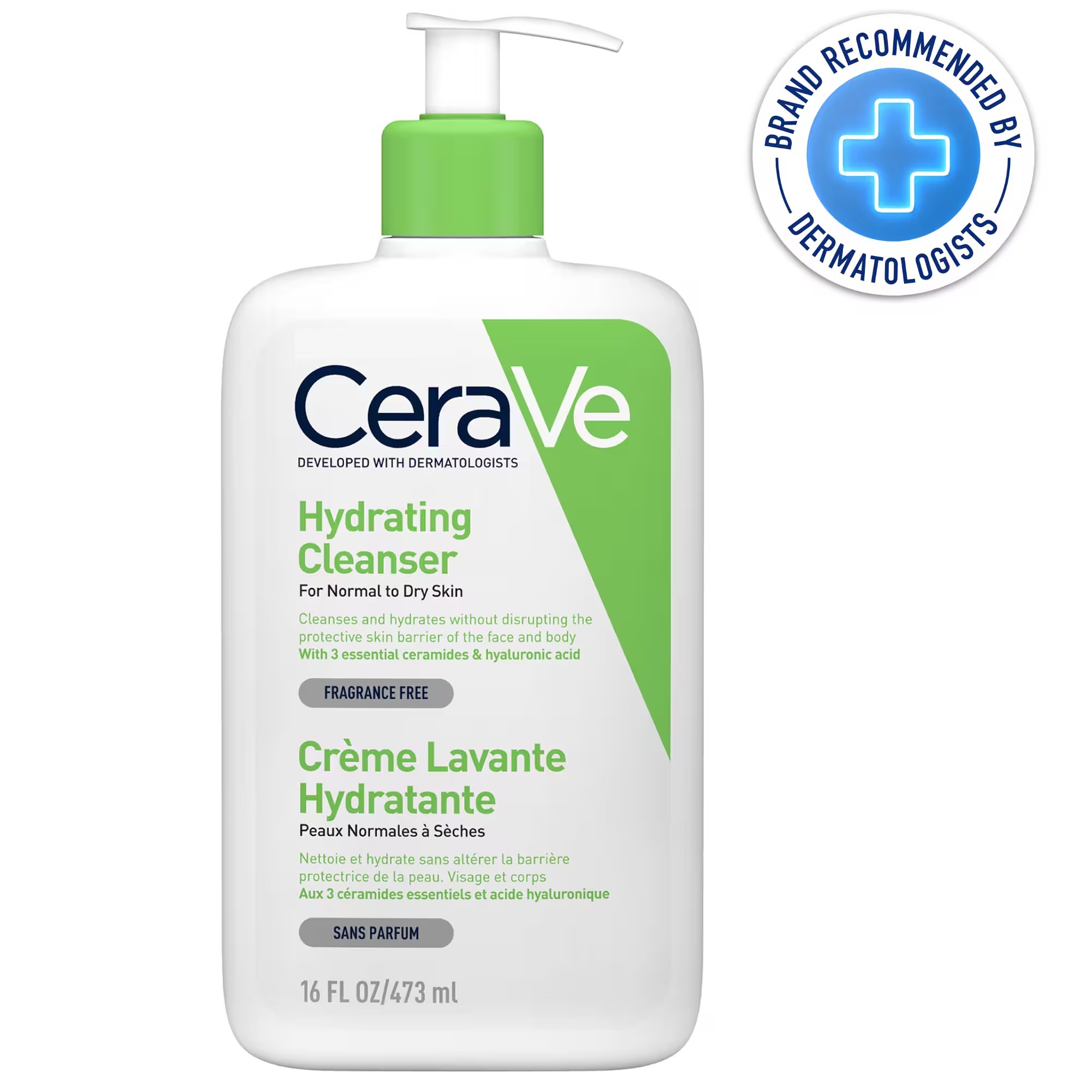 Cerave Hydrating Cleanser 473ml