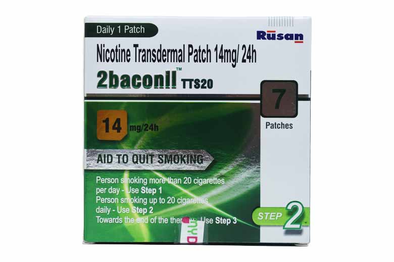2baconil Patches 14mg Step 2 7's