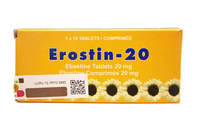 Erostin 20mg Tablets 10's 
