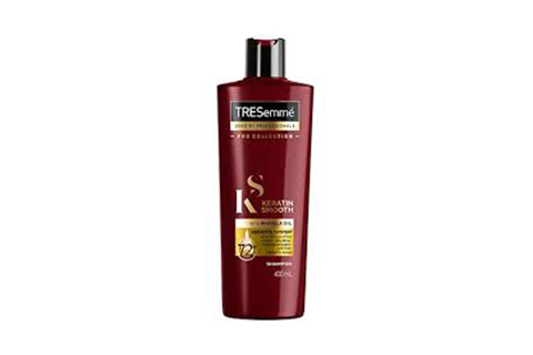 Tresemme Shampoo Keratin Smooth Marula oil 400