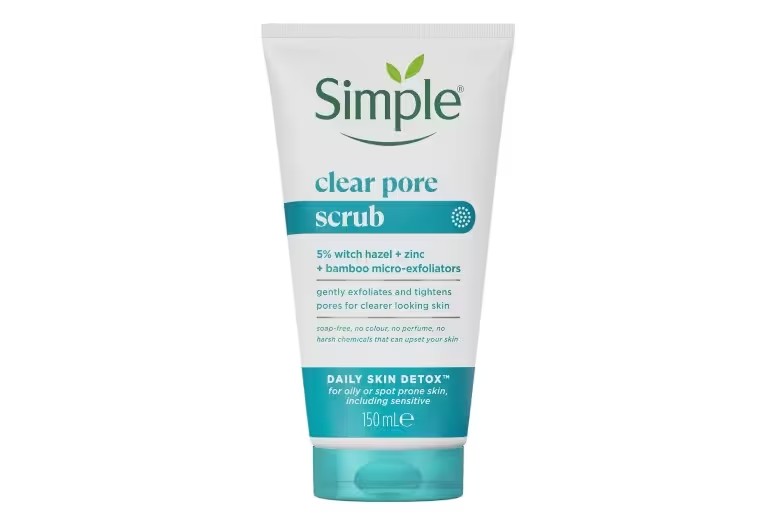 Simple Daily Skin Detox Clear Pore Scrub 