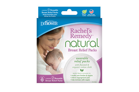 Dr Browns Rachel's Remedy Breast Relief Packs 2s