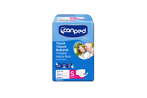 Canped Adult Diaper Std Small 10's