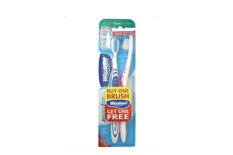 Wisdom Toothbrush Regular Fresh- Twin Pack Medium