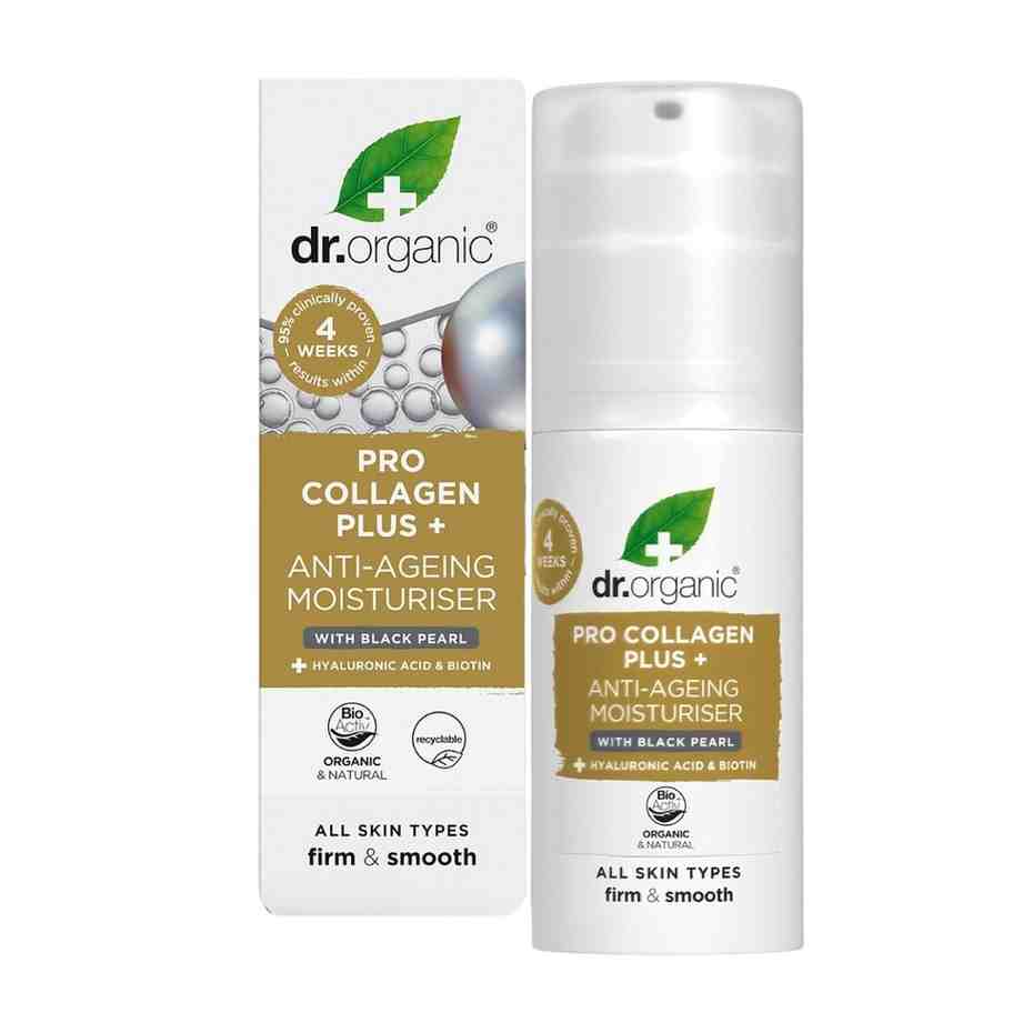 Dr Organic Pro Collagen Black Pearl Moisturiser 