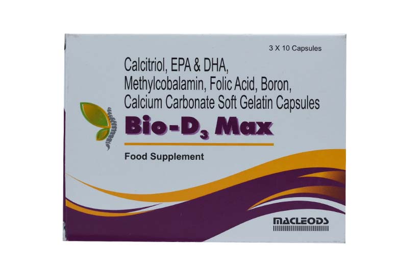 Bio D3 Max Capsules 30's