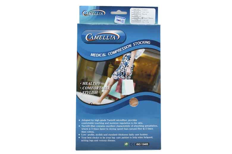 Camellia Compression Stocking Closed Toe CA-6003 L
