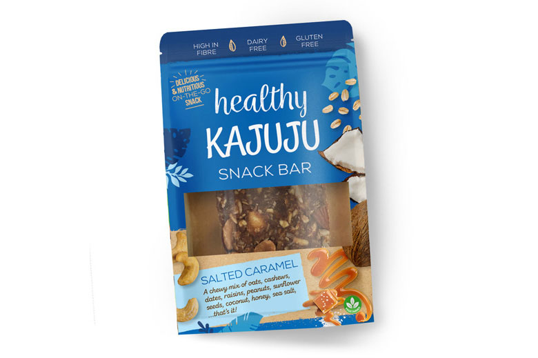 Healthy Kajuju Salted Caramel Bar 65g