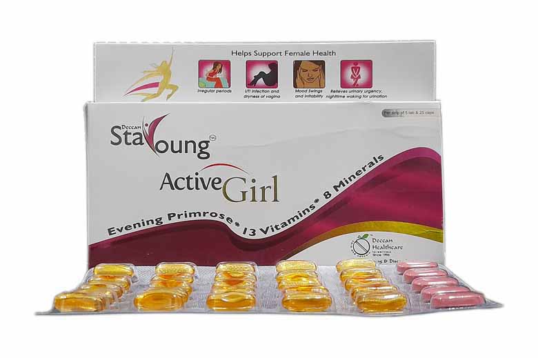 Active Girl Capsules/Tablets 30's