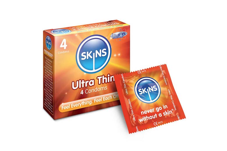 Skins Ultra Thin Condoms 4s