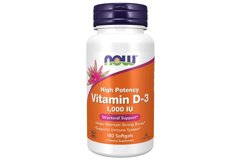 Now Vitamin D3 1000 I.U Capsules 180's