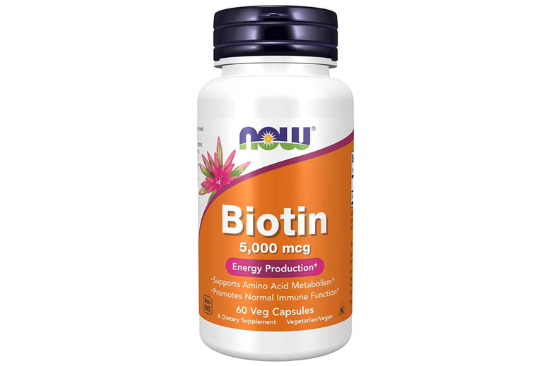 Now Biotin 5000mcg Capsules 60's
