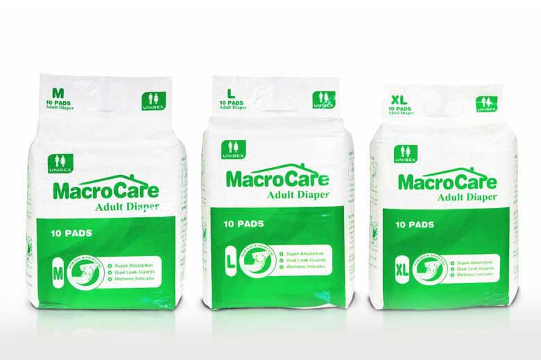 Korie Macrocare Adult Diapers-Medium