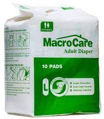 Korie Macrocare Adult Diapers-Large
