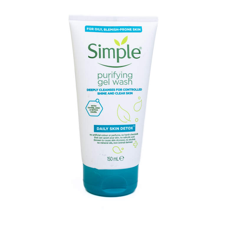 Simple Daily Skin Detox Purifying Gel Wash 150ml