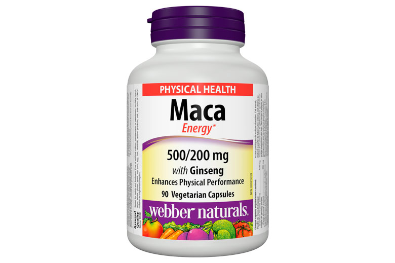 Webber Naturals Maca 500/200mg Capsules 90's