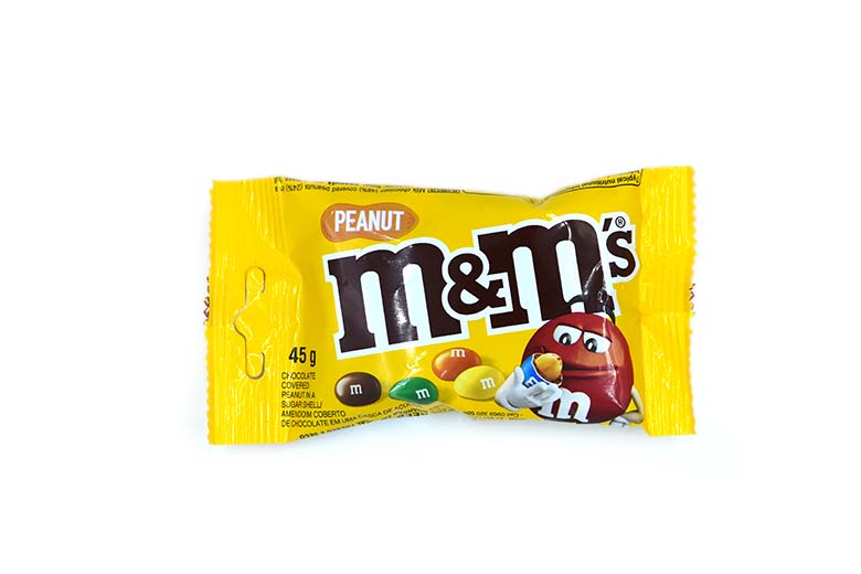 M&M's Peanut mini Chocolates  45g
