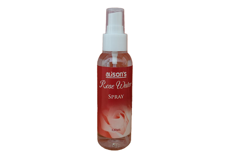 Alison's Rose Water Spray 120ml