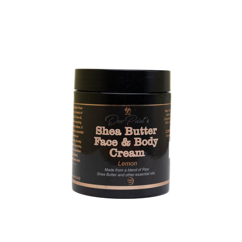 Dewpoint's shea butter cream(lemon) 250g