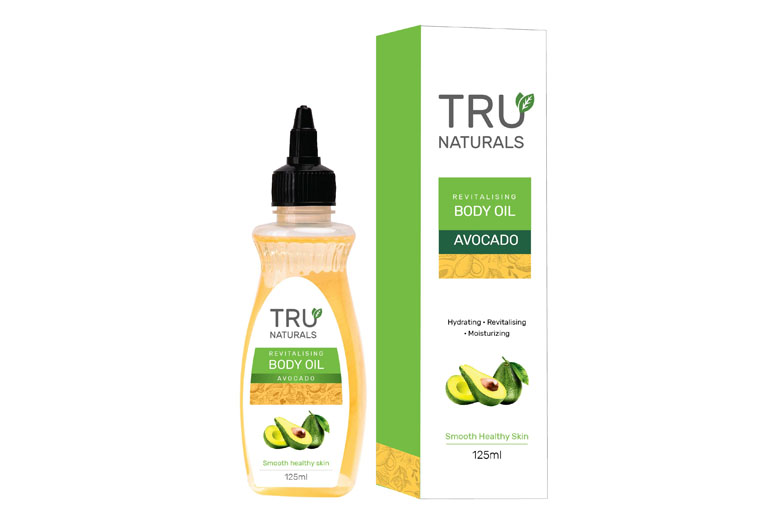 Tru Naturals Revitalising Avocado Body oil 125 ml