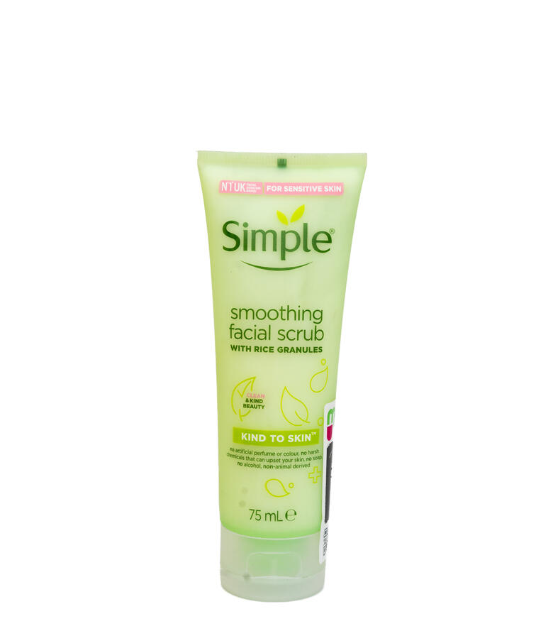 Simple Kind to Skin Smoothing Facial Scrub 75ml