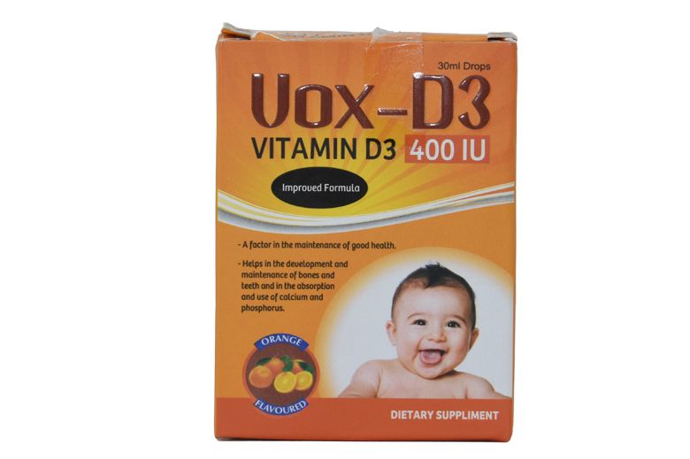 Vox D3 400 I.U Drops 30ml