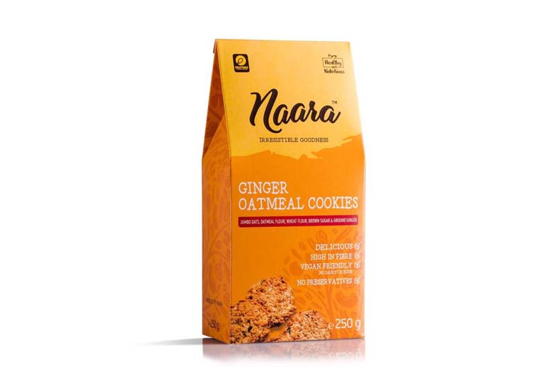 Naara Ginger Oatmeal  Cookies 250gms