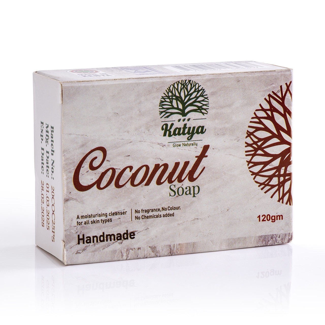 Katya Coconut soap 120g