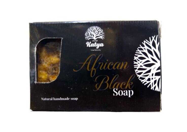 Katya Pure African Black Soap100g