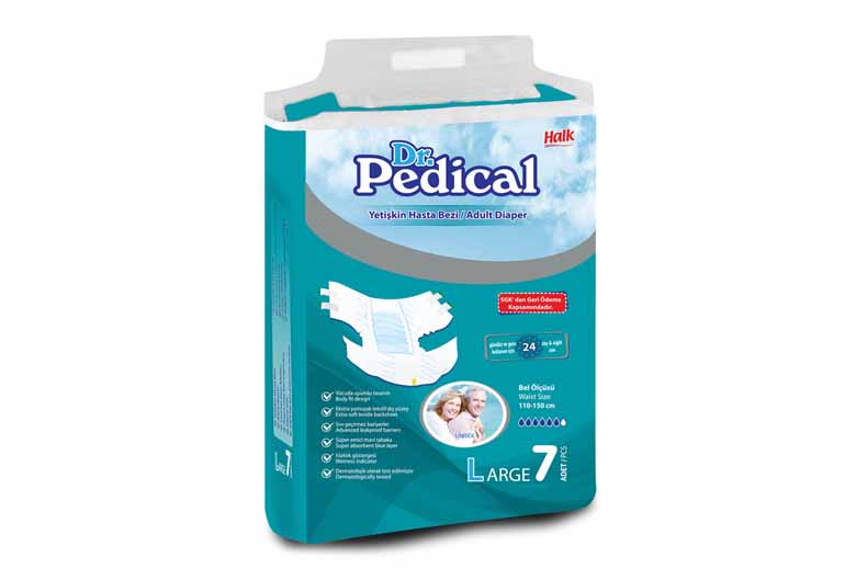 Dr Pedical Adult Diaper Large 7s