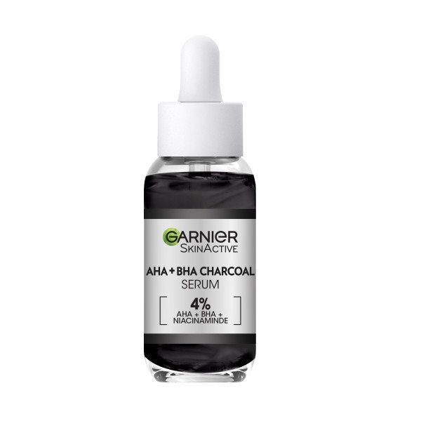 Garnier AHA + BHA Charcoal Anti-Blemish Serum
