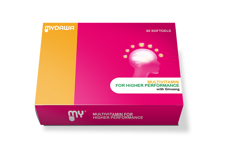 MYDAWA Multivitamin Higher Performance+Ginseng 30s