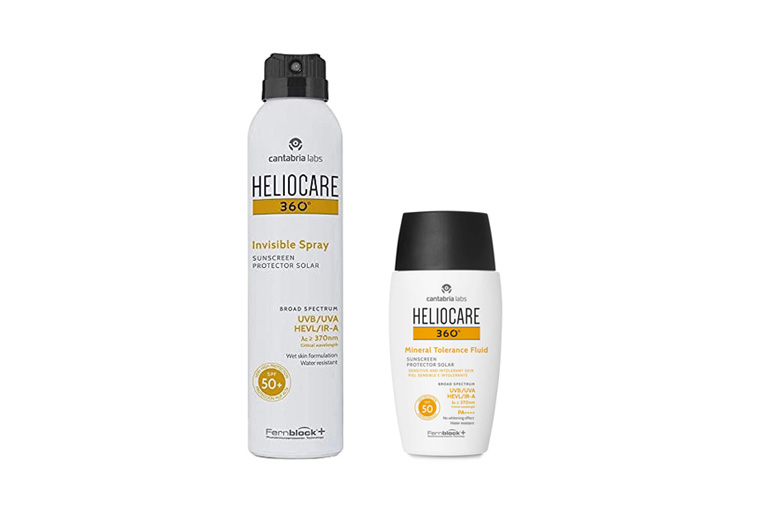 Heliocare Invisible Spray+Mineral Tolerance Fluid
