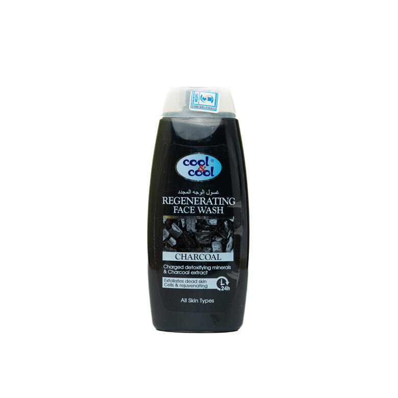 Cool&Cool Regenerating Face Wash Charcoal 200ml