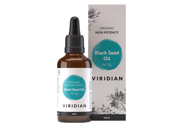 Viridian Black Seed Organic Oil 200ml